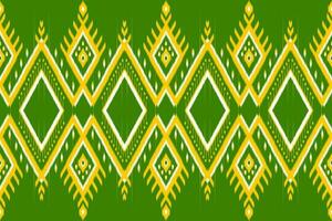 Seamless abstract ikat pattern abstract background for textile design. Can be used in fabric design for clothes, decorative, wrapping, illustration, vector. vector