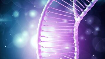 Human structure of DNA, researches of chromosomes. . photo