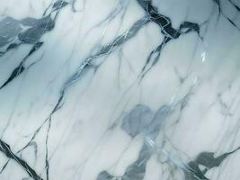 Natural white and blue marble, Marble background photo