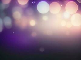 Pink and purple bokeh, Dark purple background photo