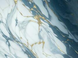Blue and white marble texture background, luxury marble background for graphic design photo