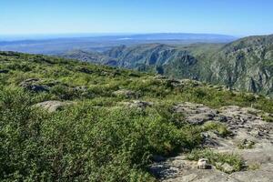 quebrada del condorito nacional parque, córdoba provincia, argentina foto