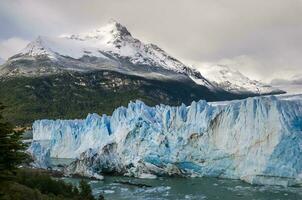 Perito Moreno Glacier, Los Glaciares National Park, Santa Cruz Province, Patagonia Argentina. photo