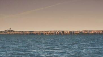 Coastal seascape, Santa Cruz Province,Patagonia, Argentina photo