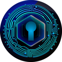 Modern Technology Lock Cybersecurity Crop-out Icon png