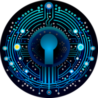 Modern Technology Lock Cybersecurity Crop-out Icon png