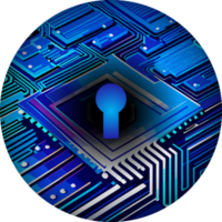 Modern Technology Lock Cybersecurity Crop-out Icon png