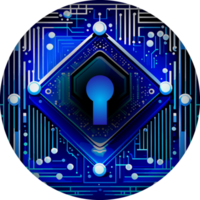 Modern Technology Lock Cybersecurity Crop-out Icon png