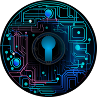 Modern Technology Lock Cybersecurity Crop-out Icon png