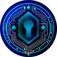 Modern Technology Lock Cybersecurity Crop-out Icon png