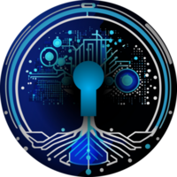 Modern Technology Lock Cybersecurity Crop-out Icon png