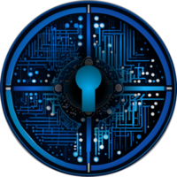 Modern Technology Lock Cybersecurity Crop-out Icon png