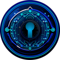 Modern Technology Lock Cybersecurity Crop-out Icon png