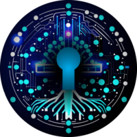 Modern Technology Lock Cybersecurity Crop-out Icon png