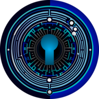 Modern Technology Lock Cybersecurity Crop-out Icon png