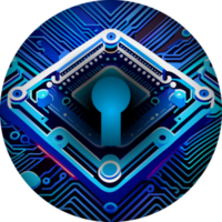 Modern Technology Lock Cybersecurity Crop-out Icon png