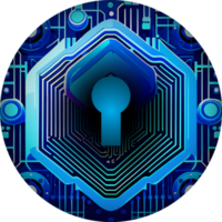 Modern Technology Lock Cybersecurity Crop-out Icon png