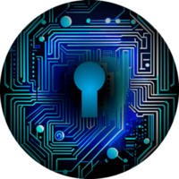 Modern Technology Lock Cybersecurity Crop-out Icon png