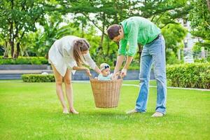 Beautiful couple spending time together photo