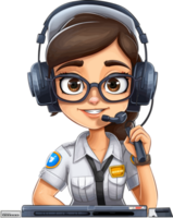 Customer service Woman illustration png