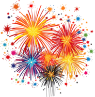 feux d'artifice illustration, feux d'artifice png