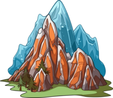 Mountain Illustration, Mountain png
