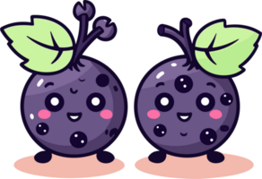 kawaii frutis Illustration png