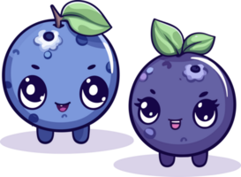 kawaii frutis Illustration png