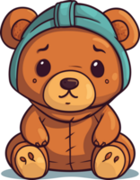 ilustração de urso de pelúcia png