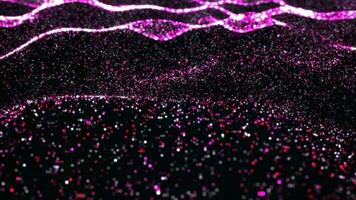 black and pink glitter background