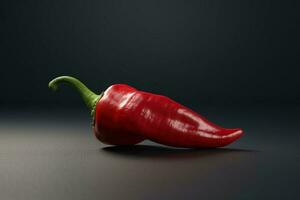 Hot red chili AI Generated photo