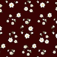 floral abstract pattern suitable for textile and printing needs vector