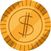 moneda dinero dólar financiero icono png