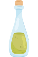 olive pétrole verre bouteille produit png