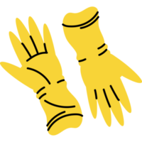 gloves house keeping tool icon png