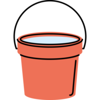 bucket house keeping tool icon png