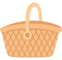 woden basket design  png