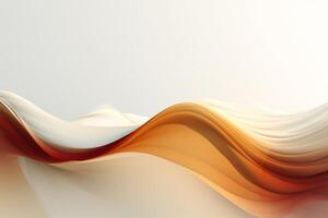 background vibrant brown design brown gradient wave futuristic element shape flow abstract. photo