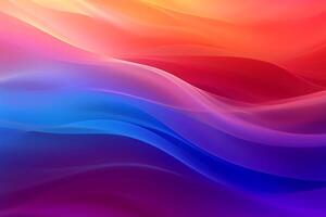 abstract rainbow glasses wave background. Data transfer concept Fantastic wallpaper, photo