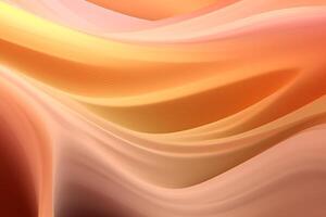 background vibrant brown design brown gradient wave futuristic element shape flow abstract. photo