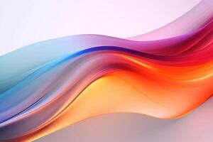 abstract rainbow glasses wave background. Data transfer concept Fantastic wallpaper, photo