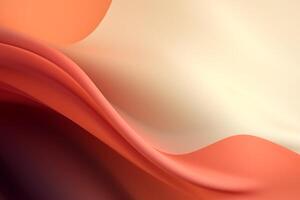 background vibrant brown design brown gradient wave futuristic element shape flow abstract. photo