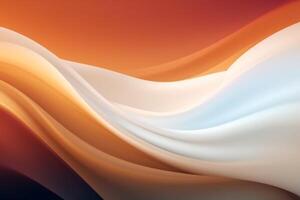 background vibrant brown design brown gradient wave futuristic element shape flow abstract. . photo