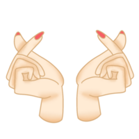 hand gesture illustration png