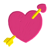 amoroso corazón elemento png