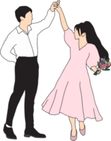 couple romantic dance png