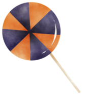 Halloween candy lollipop png