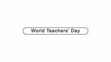 World teacher's day. Searching for world teacher's day in the search bar. video