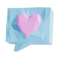 valentine's day team blue square text box png
