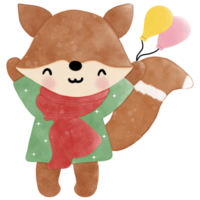 A fox that is cute and not fierce png